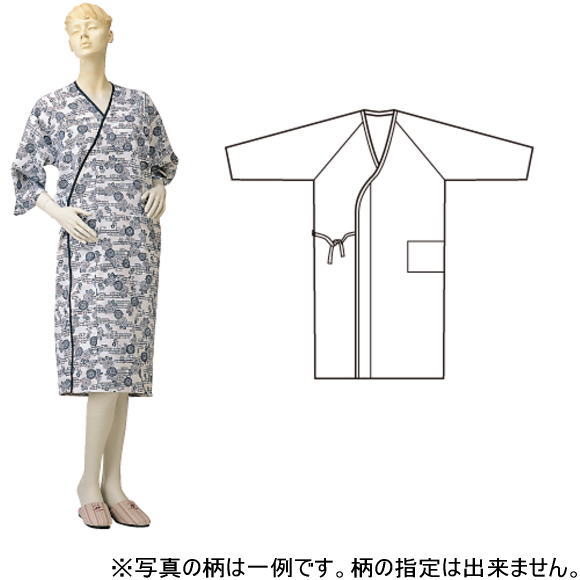 婦人ガーゼ合わせ　ラグラン・湯上り