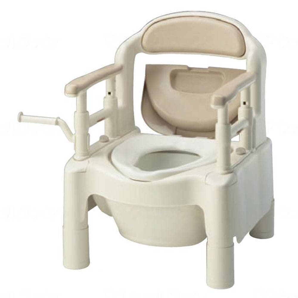 【超売れ筋】安寿 ポータブルトイレFX-CP ちびくまくん（ノーマル）