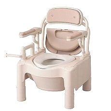 安寿 ポータブルトイレFX－CP はねあげ（ノーマル） ｜ 腰掛便座