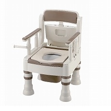 ポータブルトイレ きらく MY型（ソフト便座） ｜ 腰掛便座 ｜ 介護