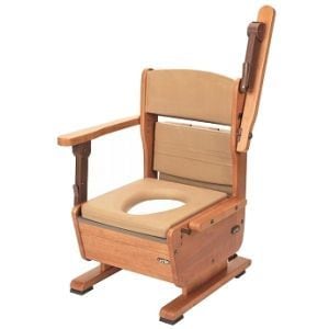 さわやかチェアPT 肘掛けはねあげタイプ ｜ 腰掛便座 ｜ 介護用品