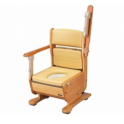 さわやかチェア　泉２　肘掛け跳ね上げタイプ（ホット便座）