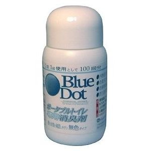 ポータブルトイレ専用消臭剤 ブルードット 100g ｜ 排泄関連用品