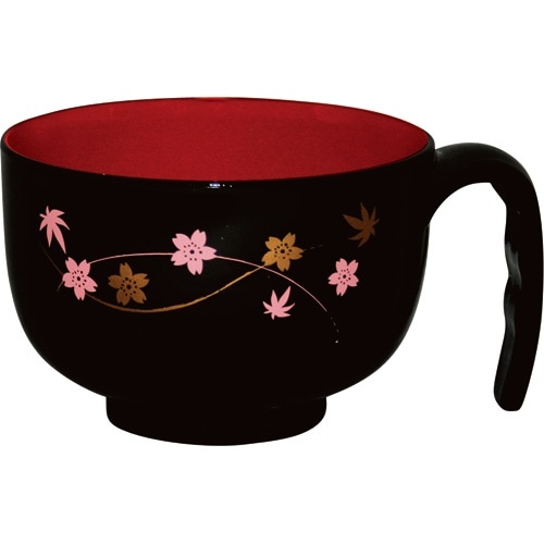 取っ手付き汁椀ミニ（春秋）