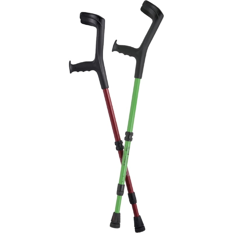 OPOジュニアクラッチ ライムグリーン（ストラップ付き） ｜ 杖