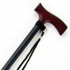 エコノミーステッキ（伸縮・太身）ブラック