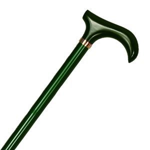 超軽量カーボンステッキ 楓（かえで）手元・変形（小） 緑 ｜ 杖