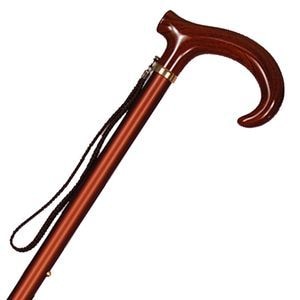 杖 ステッキ 茶色 赤茶 木製ステッキ 介護用杖 昭和レトロ imgrc0086556340.jpg