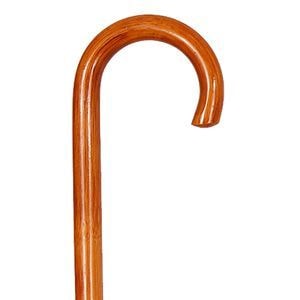 木製 ステッキ 杖　籐　トウ　新品級 父の日クーポン最大10%OFF】籐（とう）曲がりステッキ 藤八分大曲