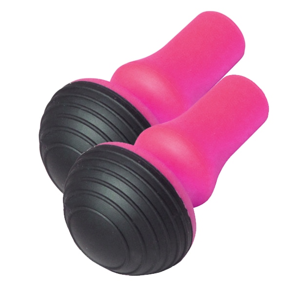 【キザキ】ウォーキングポール専用替えゴム ピンク ２個１セット