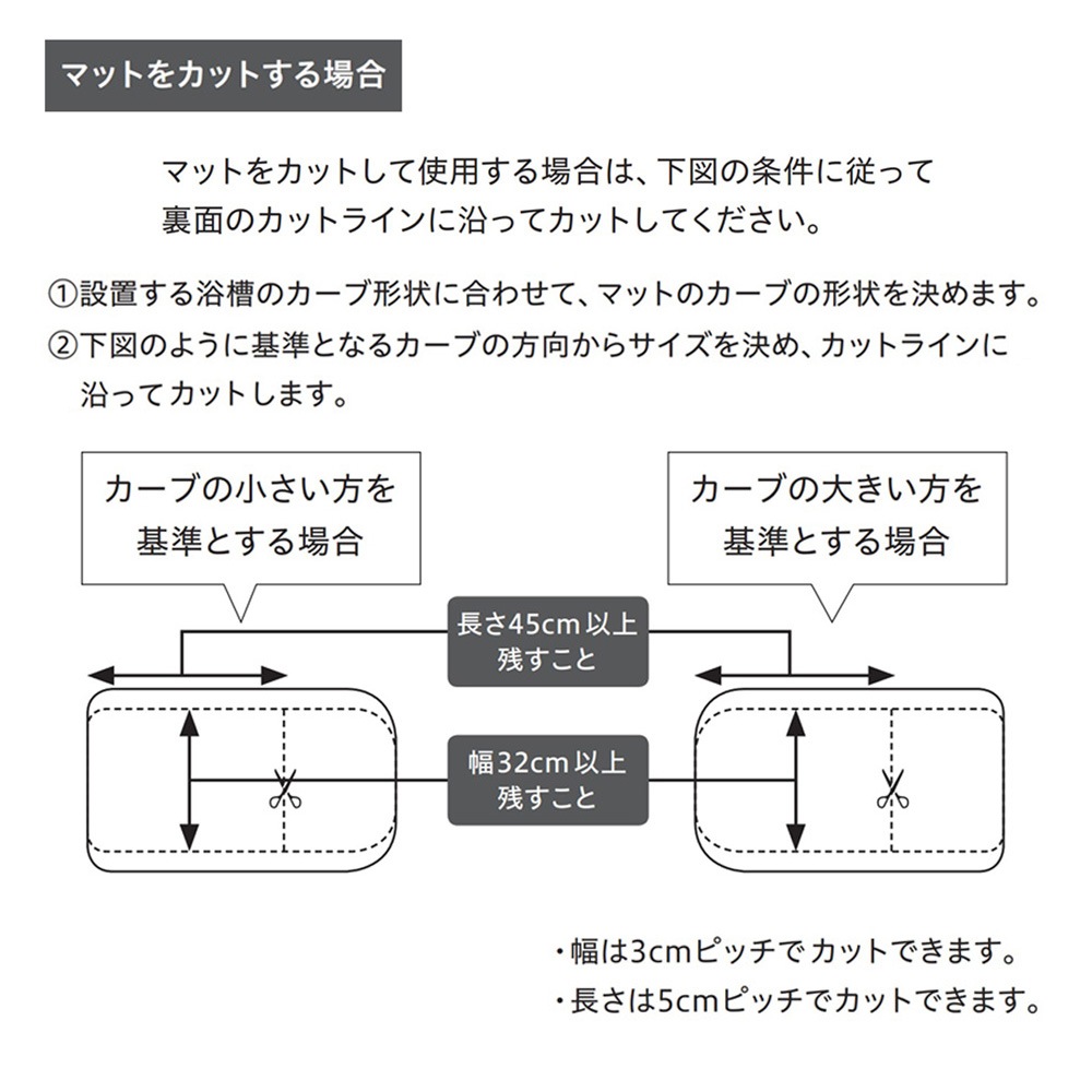 おく楽 すべり止めマットAR レッド 小