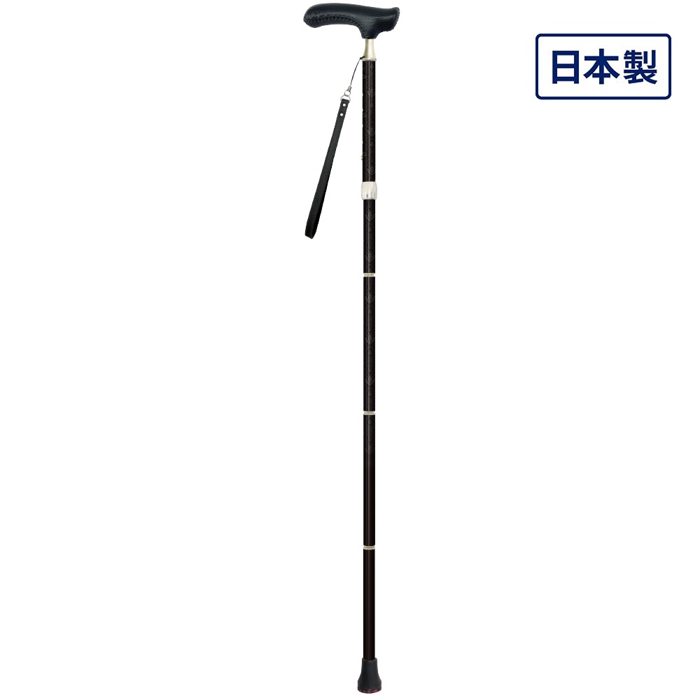 【杖フックプレゼント】グランドカイノスBLACK アールヌーヴォー 鹿革グリップ
