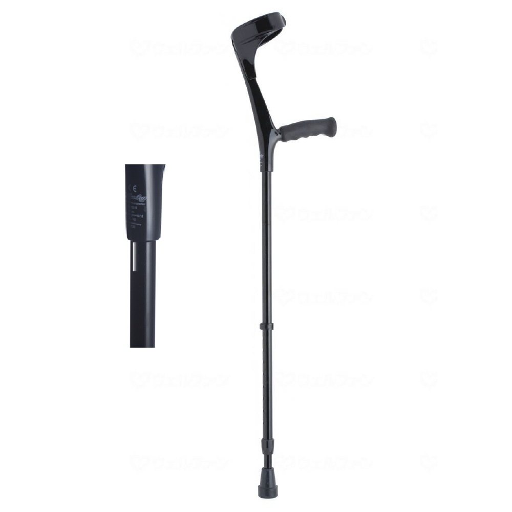 エルゴグリフクラッチ・クローズドカフ（ブラック）レギュラーサイズ