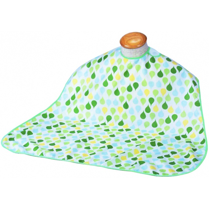 【母の日クーポン対象】ソフラピレンエプロン しずく グリーン