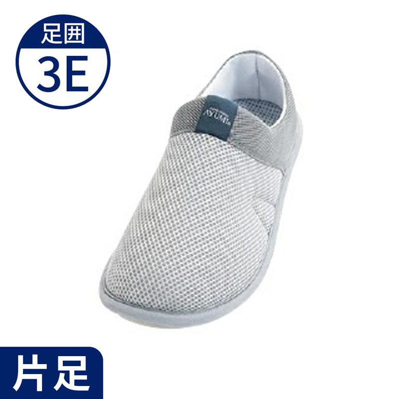 【母の日クーポン対象】【あゆみ】2248 SUTTOfresh - スットフレッシュ スカイグレー 片足（3E相当）