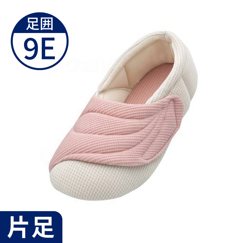 【在庫限り】【父の日クーポン最大10%OFF】【超売れ筋・あゆみ】2229 ワイドベルトワッフル 9E ピンク(片足)