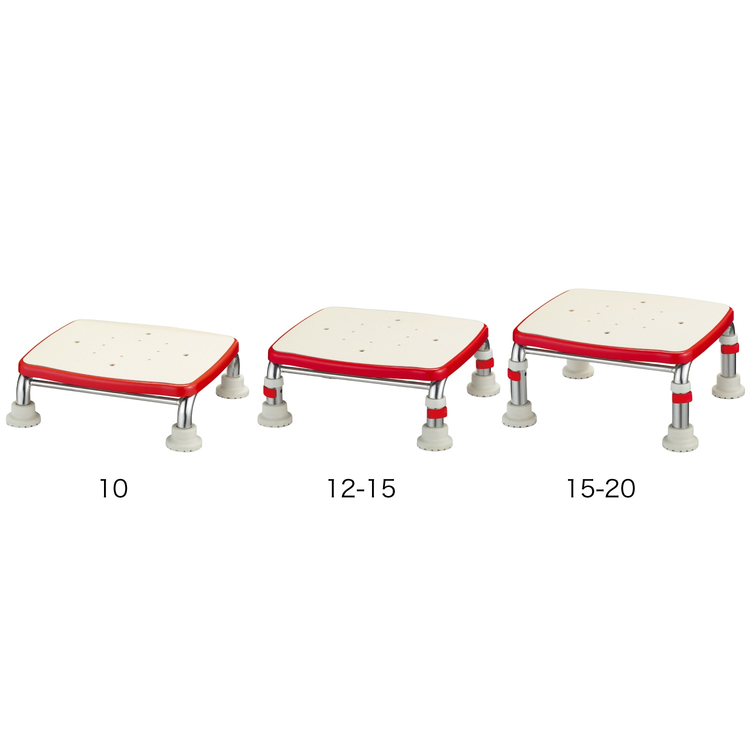 【超売れ筋】ステンレス製浴槽台R “あしぴた” ミニ 高さ10cm ブルー