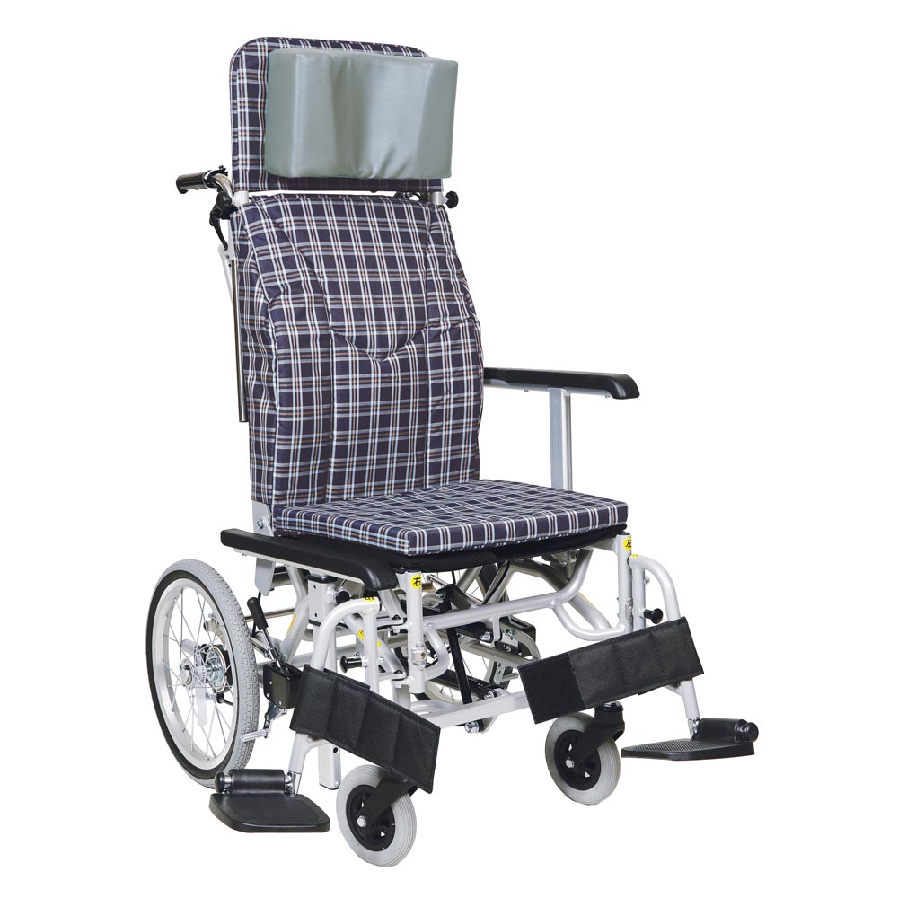 KAWMURA リクライニング車椅子 KXL16-42 超売れ筋】ティルト&リクライニング車椅子 KXL16-42 スイング