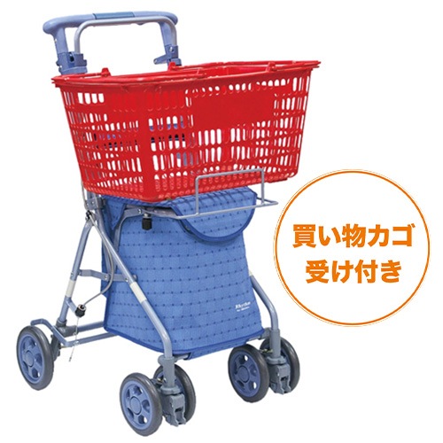 【超売れ筋】リズムRWC フローラルNB シルバーカー 島製作所