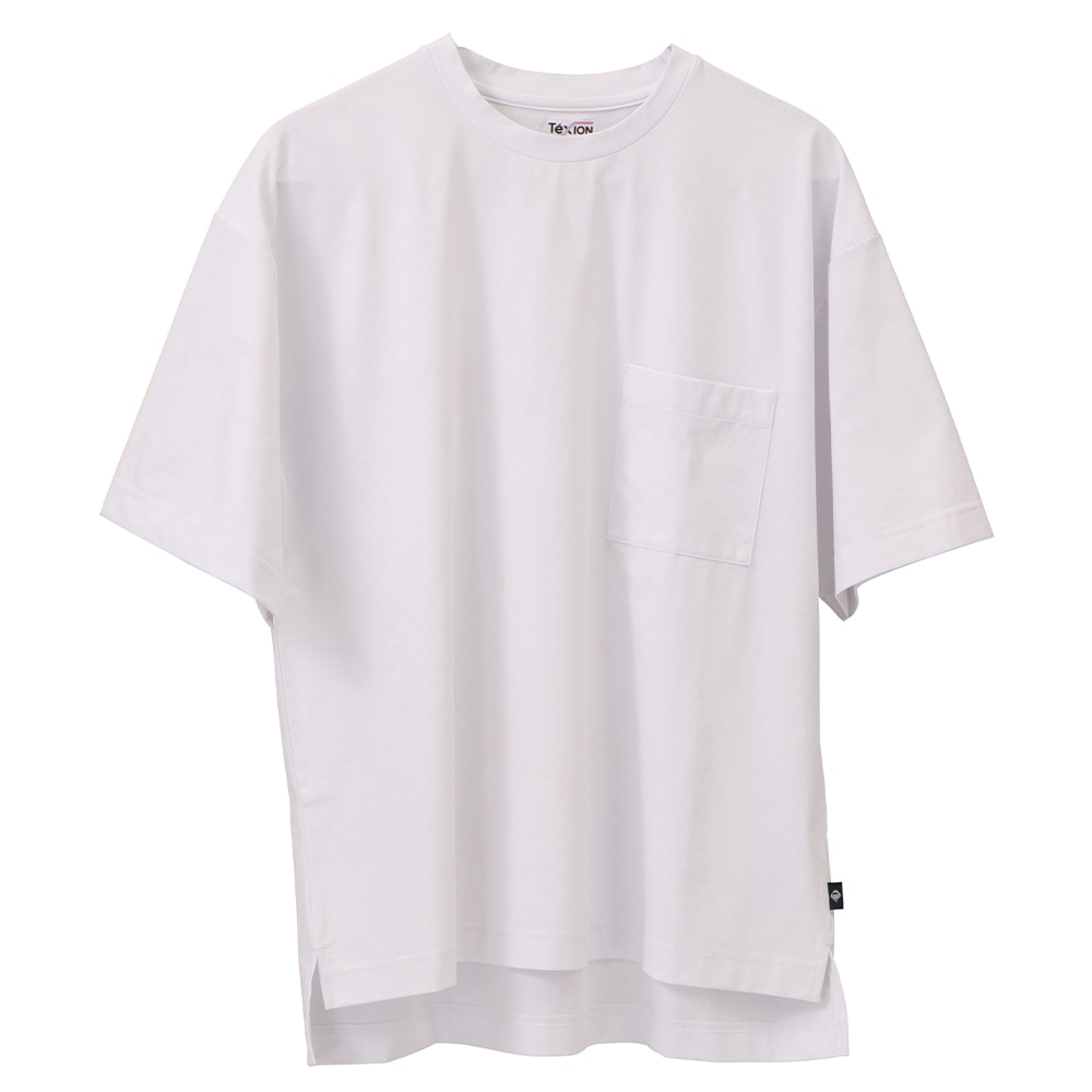 【TVで話題】冷やしトク メンズ 半袖Tシャツ シロ