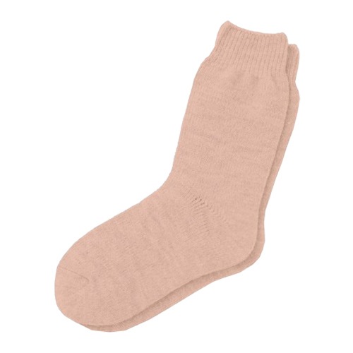 【サマーセール10%OFF】婦人 超ゆったり特大サイズ(毛混) 3足セット ピンク