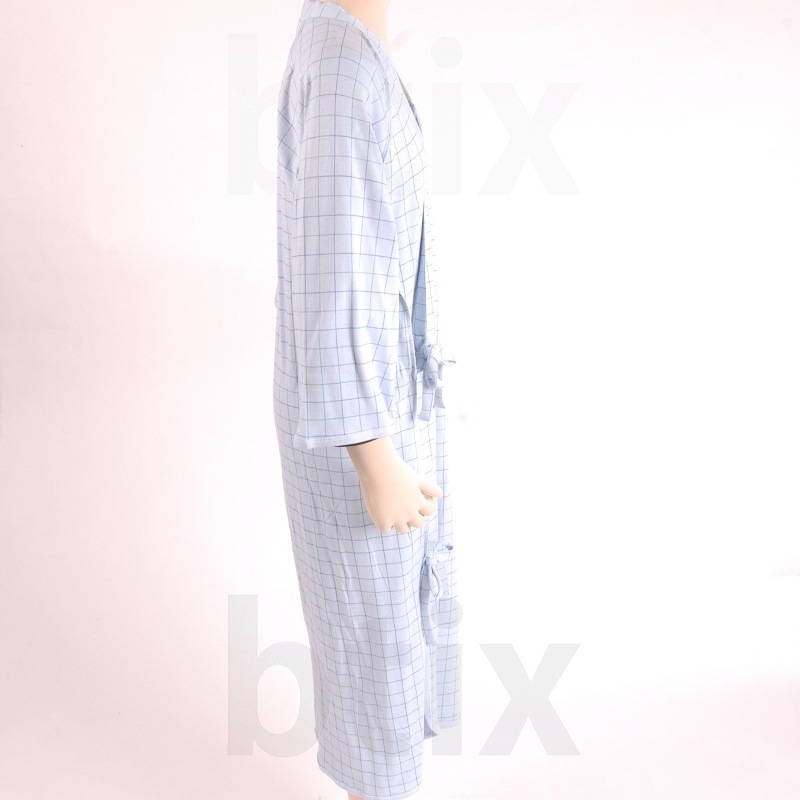 【超売れ筋】ケアねまき （メリヤス） ピンク S/M/L 