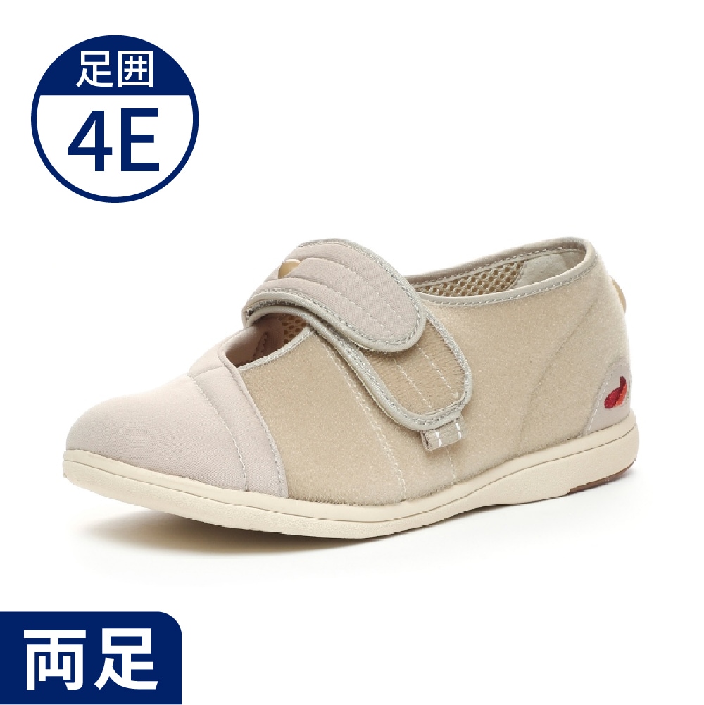 超売れ筋・ムーンスター】パステル406 ベージ ｜ 介護靴