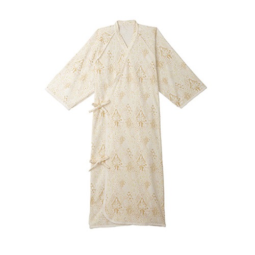 【超売れ筋】ケアねまき （メリヤス） ファニークリーム LLサイズ 