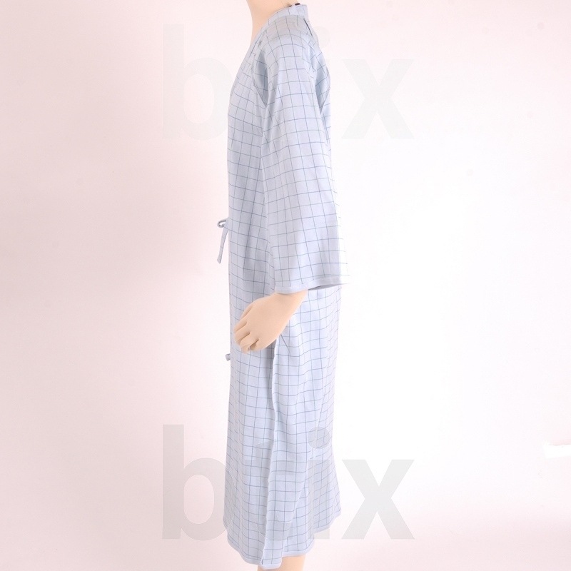 【超売れ筋】ケアねまき （メリヤス） ファニークリーム LLサイズ 