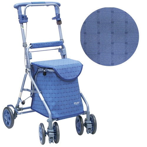 超売れ筋】リズムRWC ブルー シルバーカー 島製作所 ｜ シルバーカー