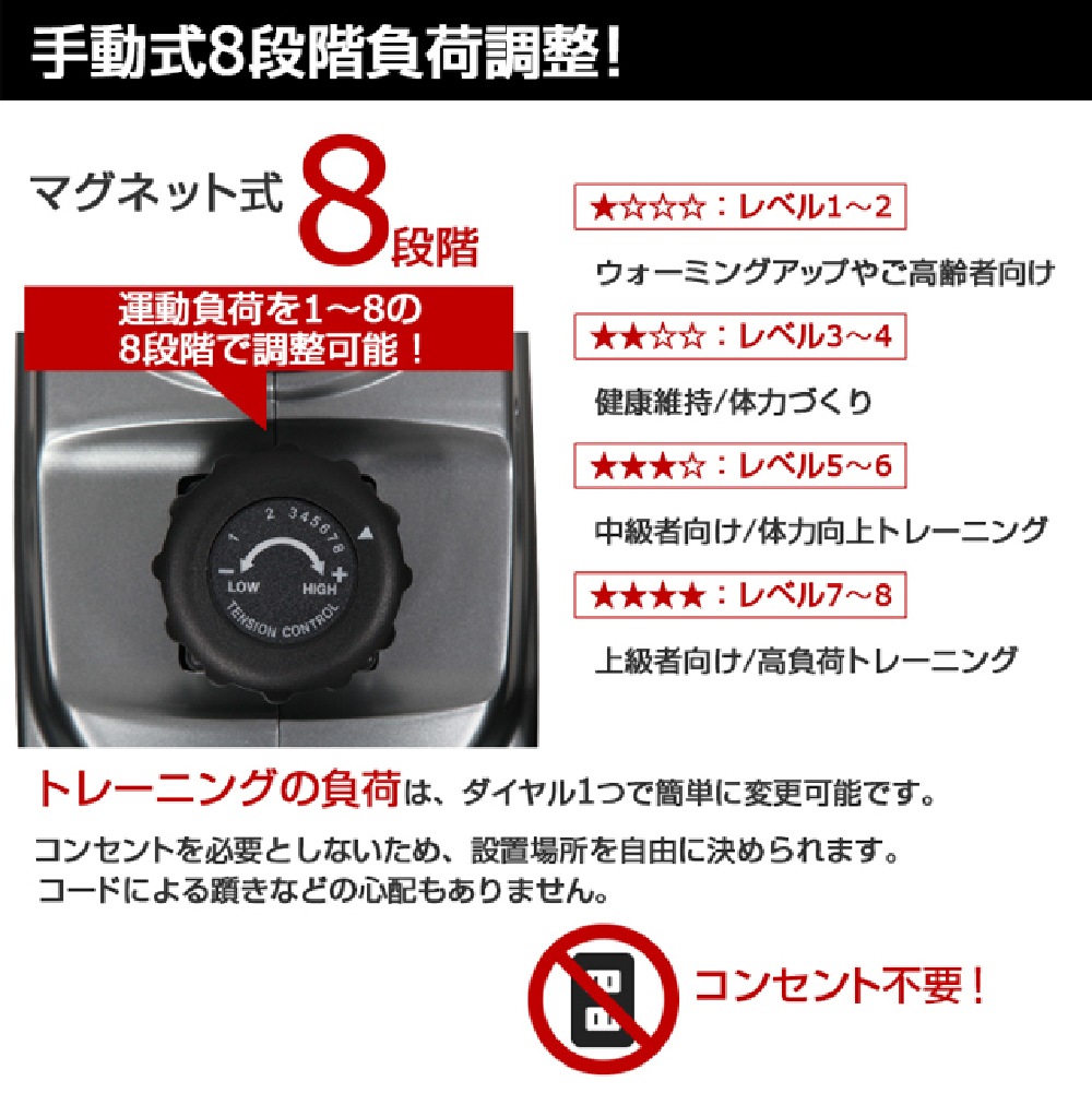 【ダイコー】家庭用ローイングマシン DK-7107A