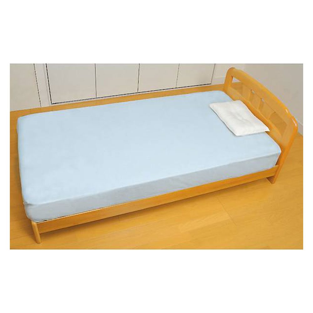 透湿ボックス型全面防水シーツ　幅93cm 2024　クリーム 10個セット 4571274682828 萬(株) 透湿ボックス型全面防水シーツ 幅93cm⁄2024 クリーム×1組⁄業務用⁄