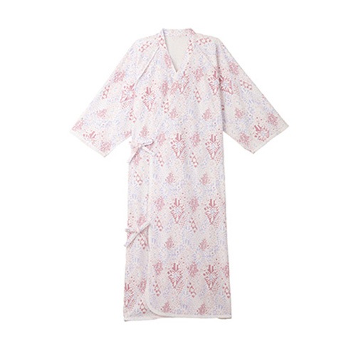 【超売れ筋】ケアねまき （メリヤス） ファニーピンク LLサイズ 