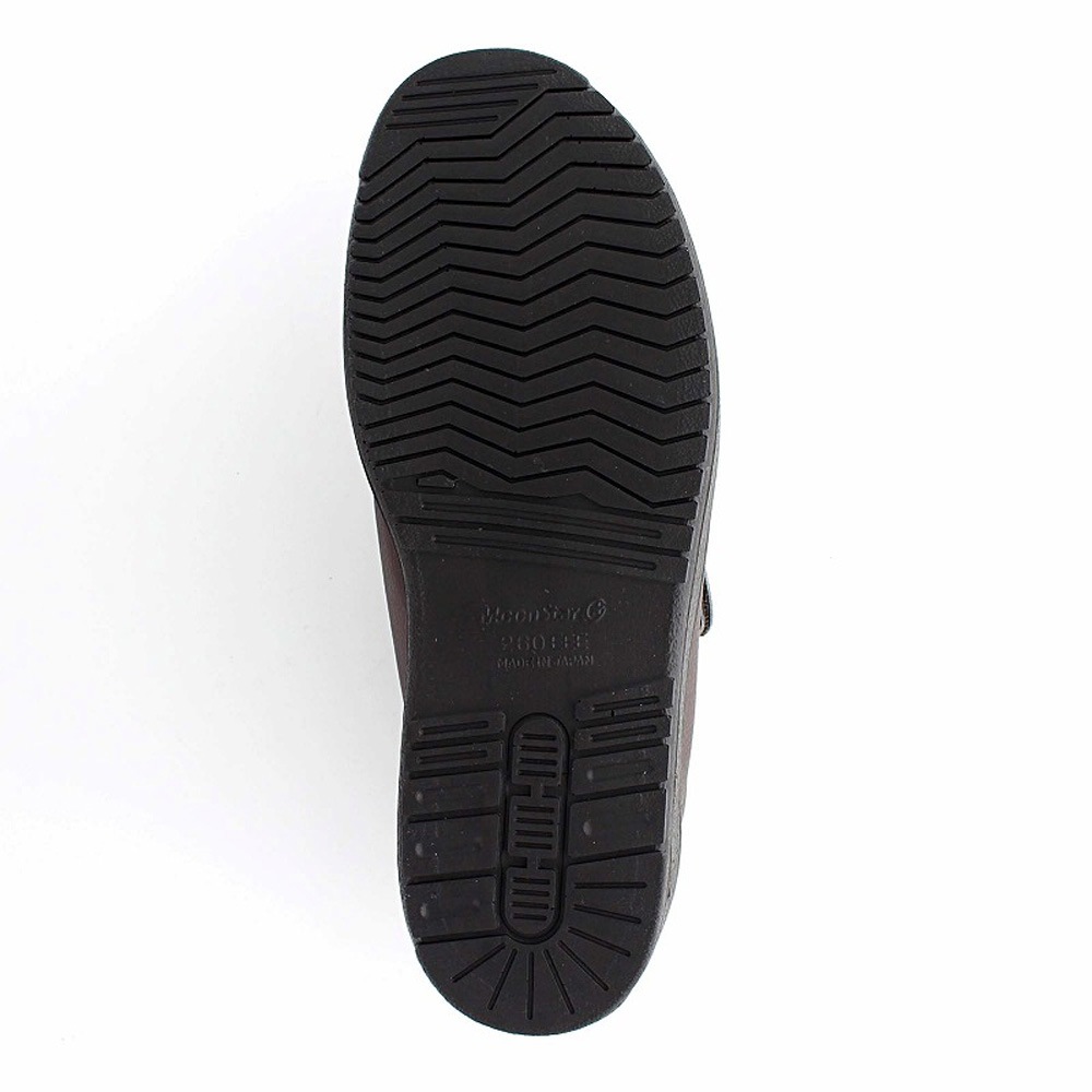 【超売れ筋・ムーンスター】Vステップ03 ブラウン