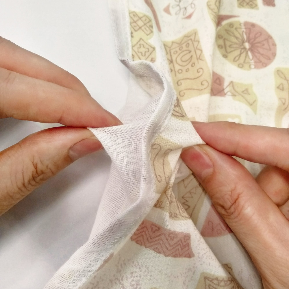 ケアねまき(ガーゼ) ブルー S/M/L