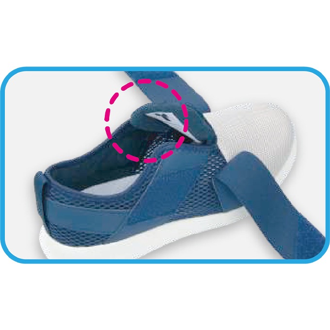リハビリ支援シューズⅡ ネイビー ｜ 介護靴・シューズ ｜ 介護用品