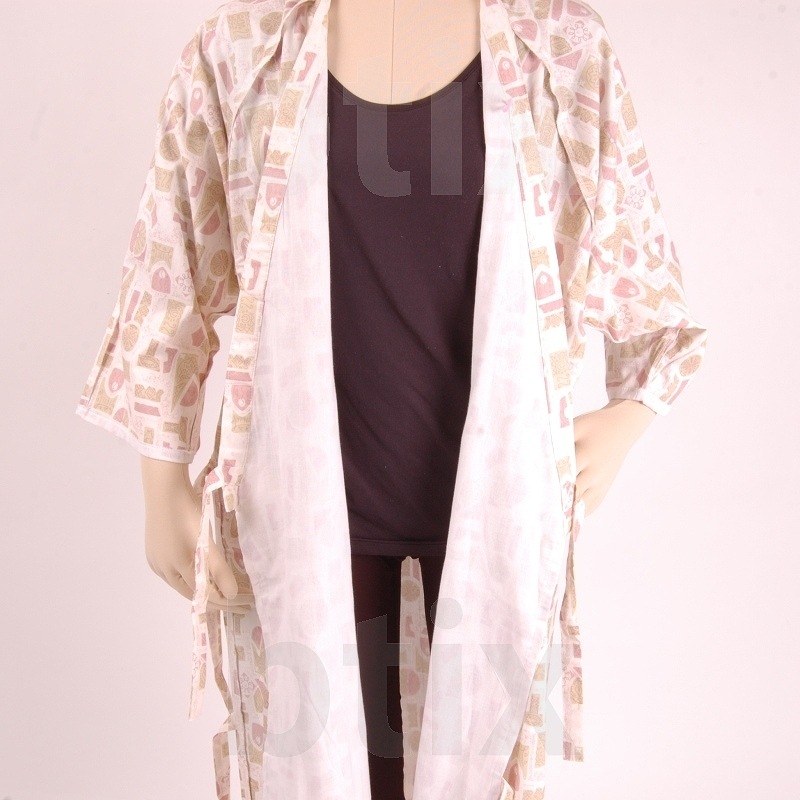 ケアねまき（ガーゼ） エンジ S/M/L 