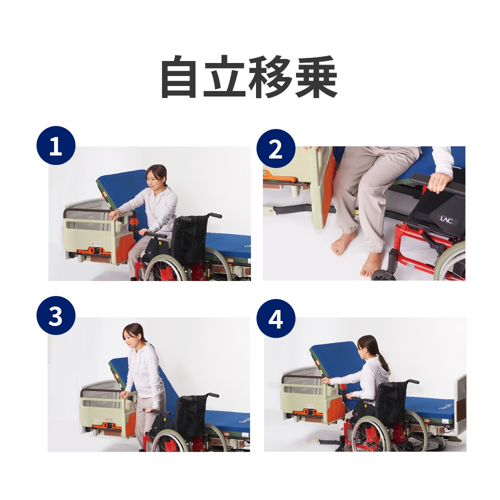 プラッツ】自動ﾛｯｸ式ﾍﾞｯﾄﾞ用ｸﾞﾘｯﾌﾟ｢ﾆｰﾊﾟﾛ+｣ ひざﾊﾟｯﾄﾞ/ﾛﾝｸﾞﾀｲﾌﾟ対応