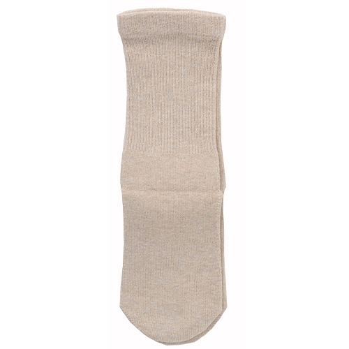 婦人 極上しめつけません綿混ソックス 3足セット ブラウン