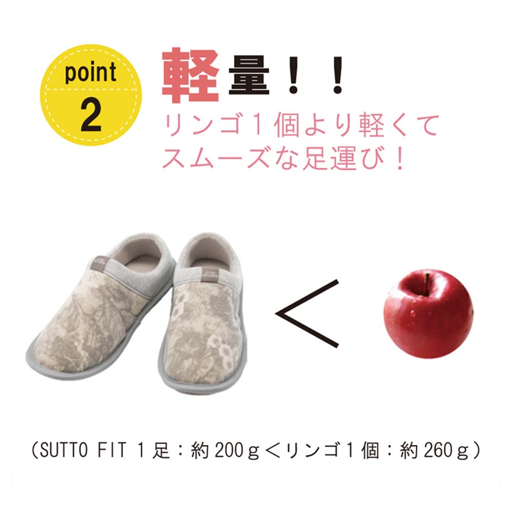 【母の日クーポン対象】【あゆみ】2246 SUTTO FIT - スットフィット 3E相当（片足）