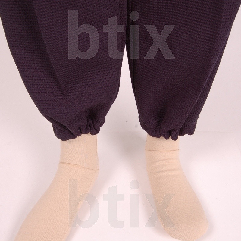 【母の日クーポン対象】【超売れ筋】スクエアニットストレートズボン LL