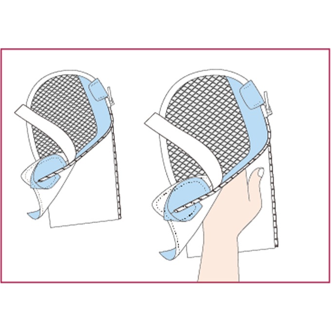 フドーてぶくろ 横入れ ピンク L ｜ 介護衣類・介護パジャマ ｜ 介護