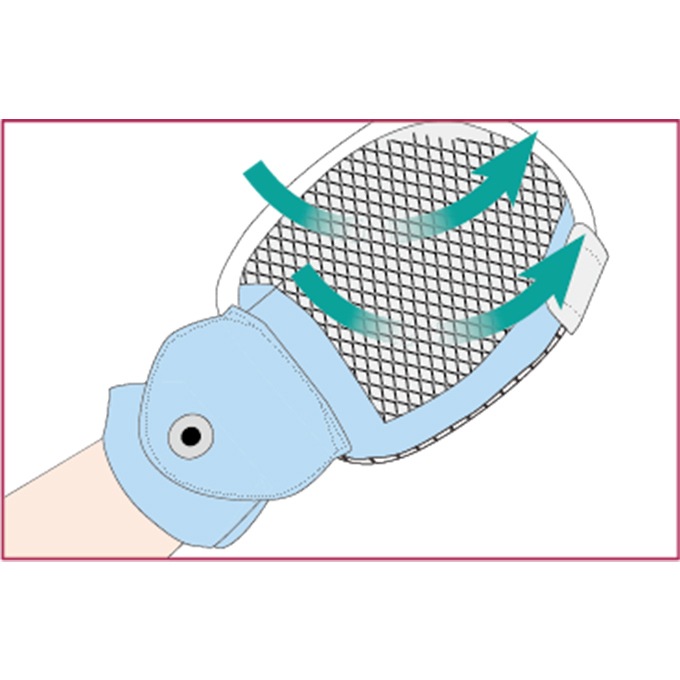 フドーてぶくろ 横入れ グリーン M ｜ 介護衣類・介護パジャマ ｜ 介護