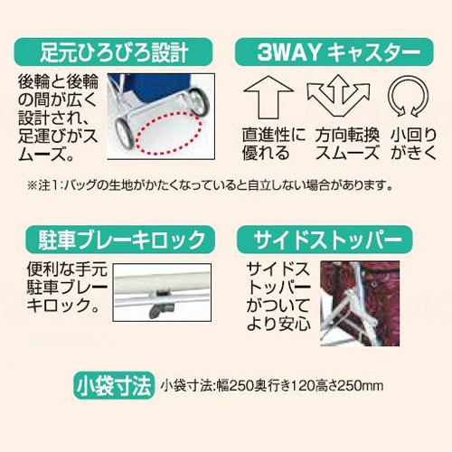 ユーメイトFX サーフブルー ｜ シルバーカー・歩行器,シルバー