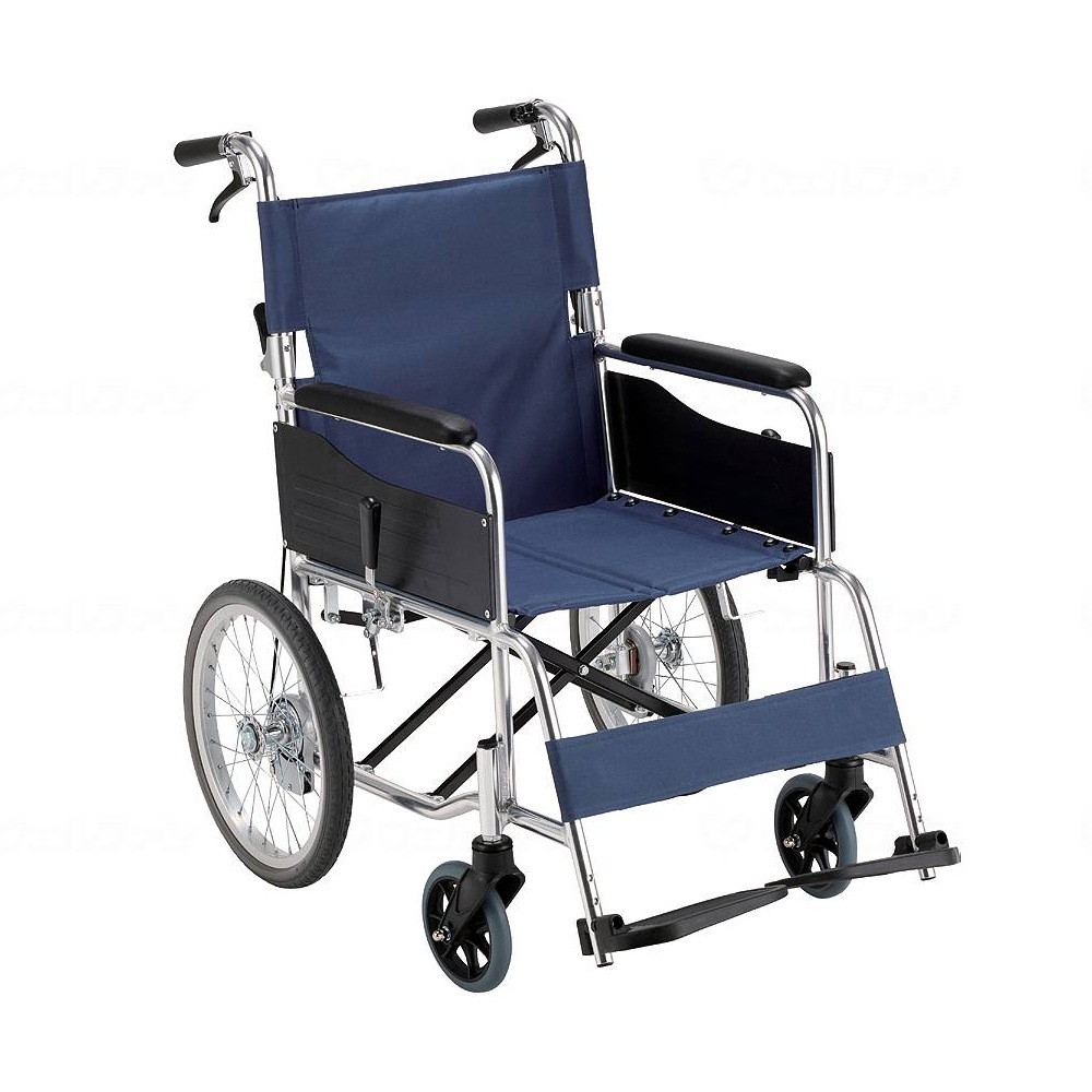 介助式車椅子RW-30B 背折れ・ノーパンク仕様 座幅42cm