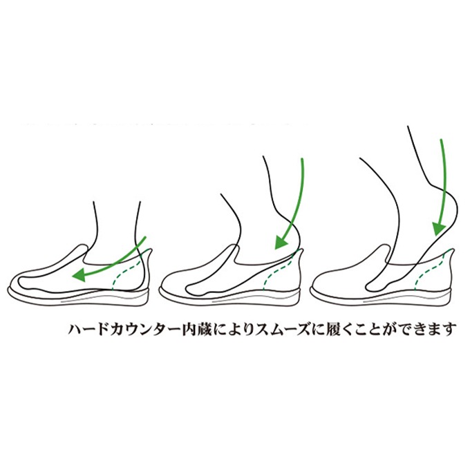 【あゆみ】瞬感スポッと 3E ネイビー