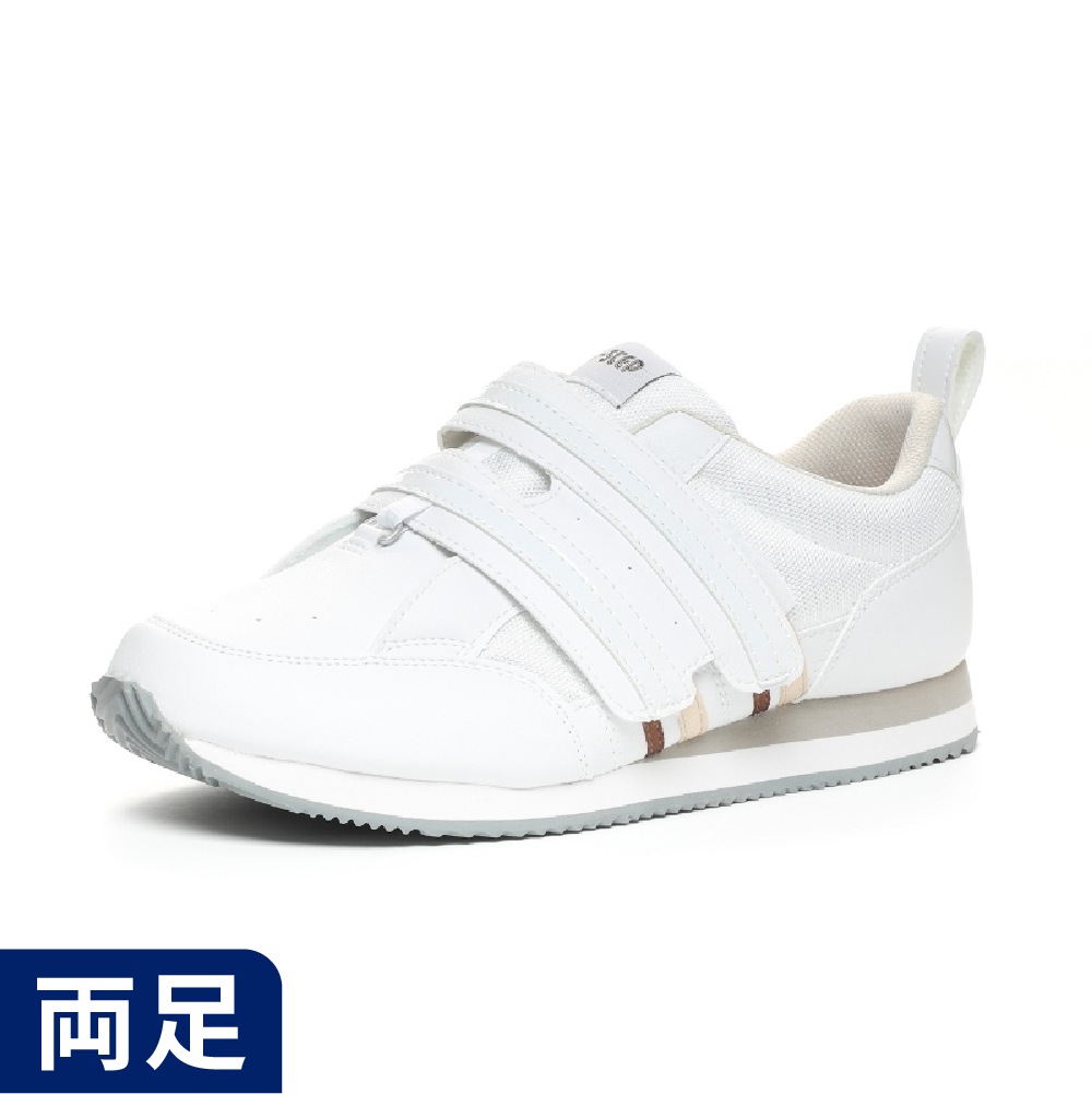 【超売れ筋・ムーンスター】Vステップ06 ホワイト