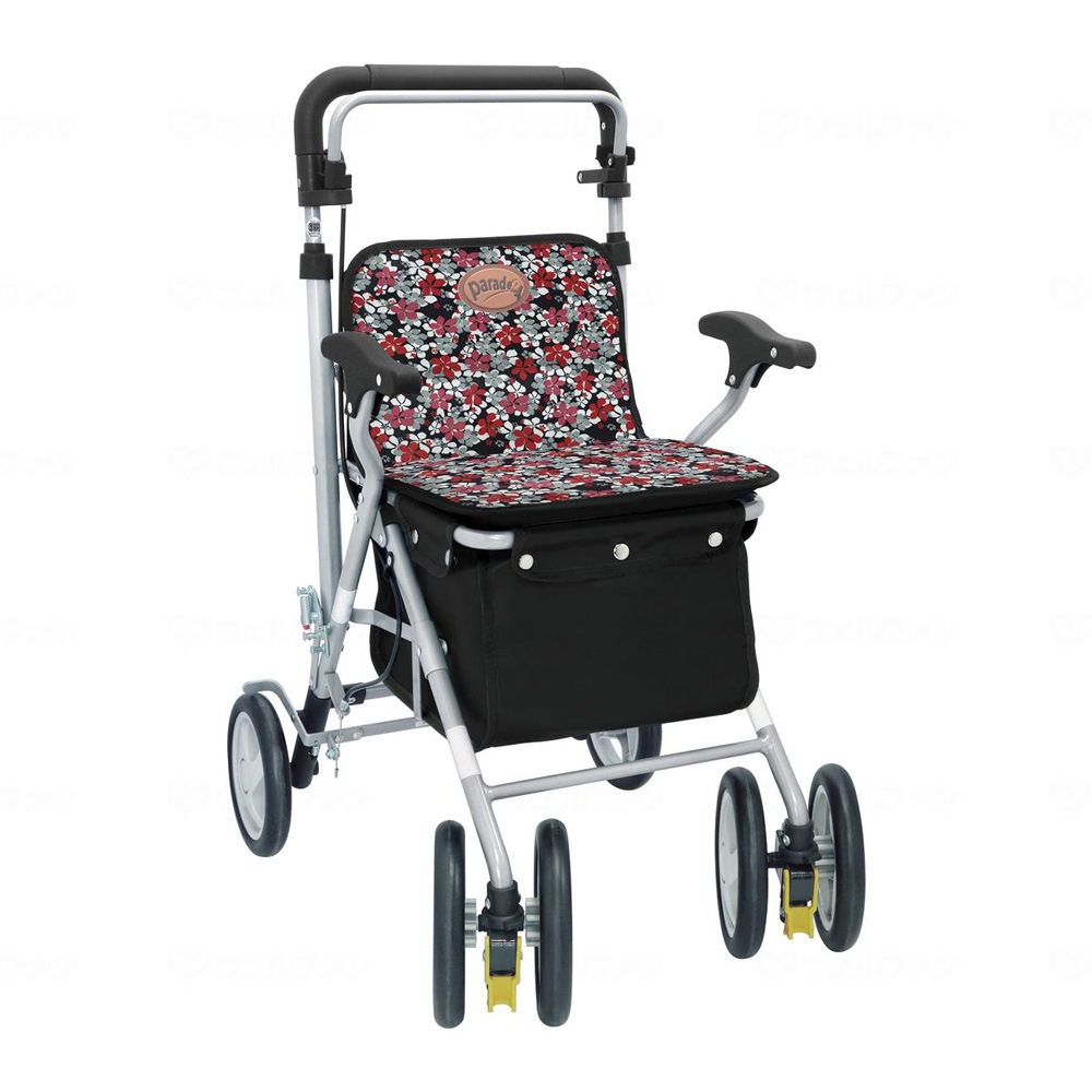 パレード 花柄BK