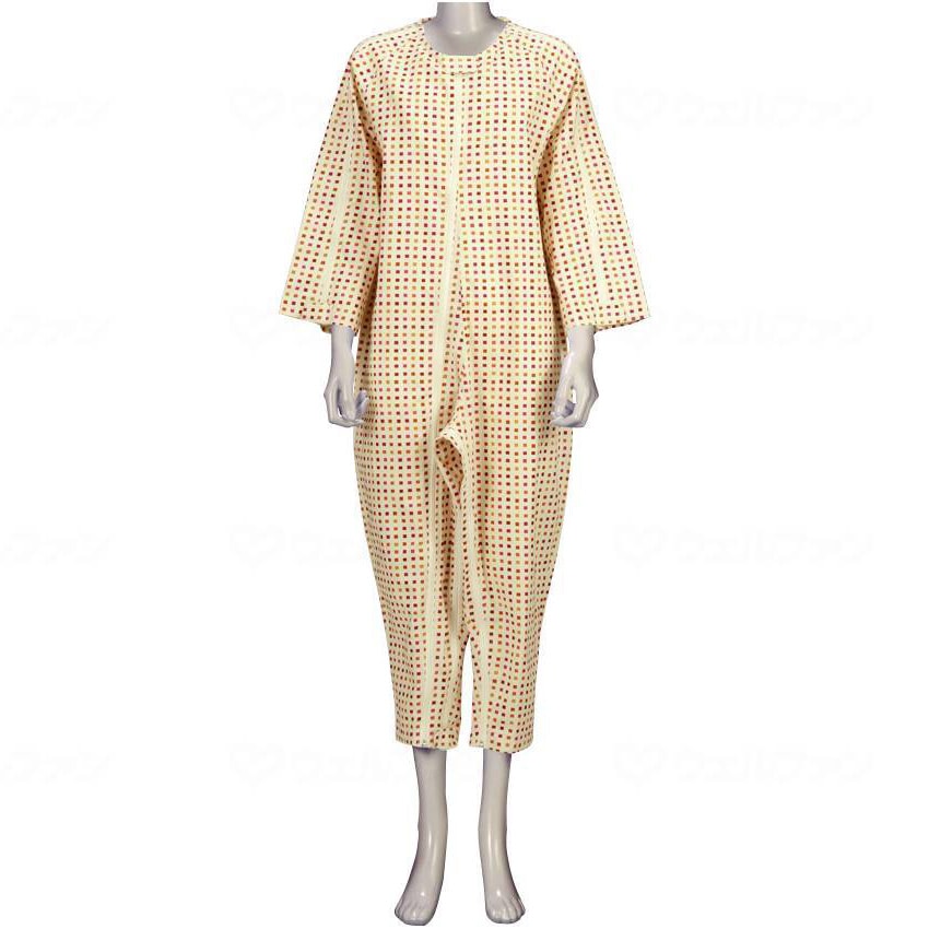 【超売れ筋】ソフトケアねまき スリーシーズン フルオープンファスナー