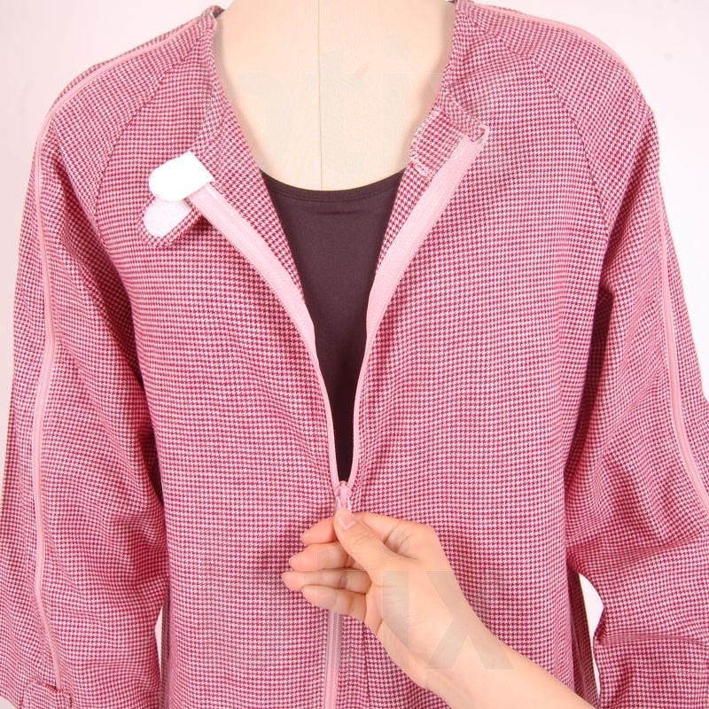 【超売れ筋】ソフトケアねまき スリーシーズン フルオープンファスナー